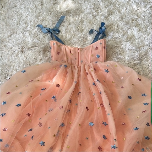 Lirika Matoshi Pink Midi Dress - Picture 6 of 16